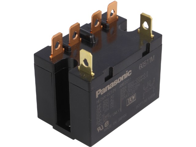 Panasonic plug-in power relays
