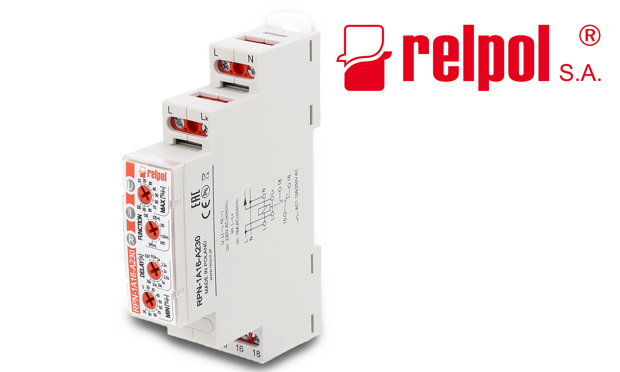 RPN monitoring relays for low voltage applications