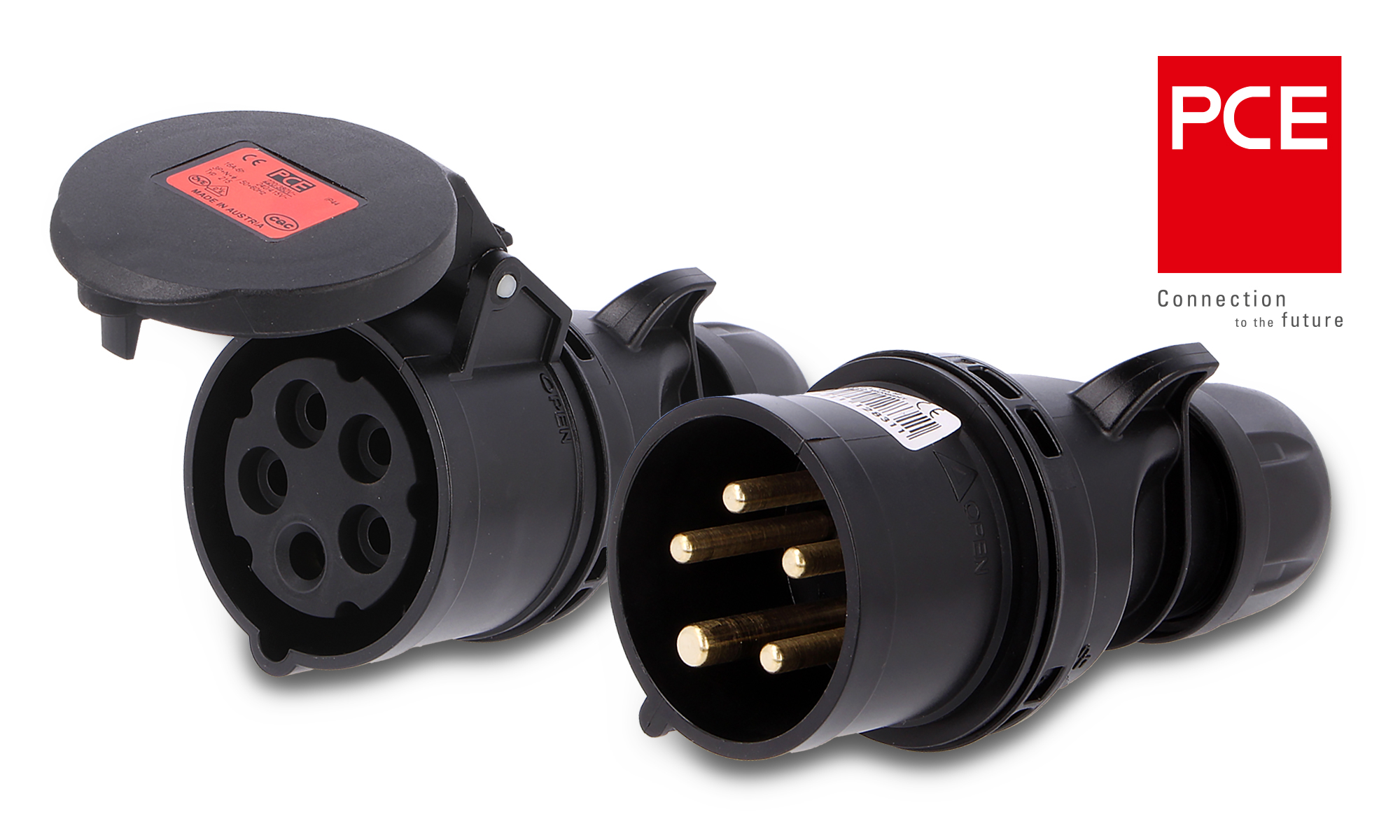 Power connectors from PCE - Midnight series
