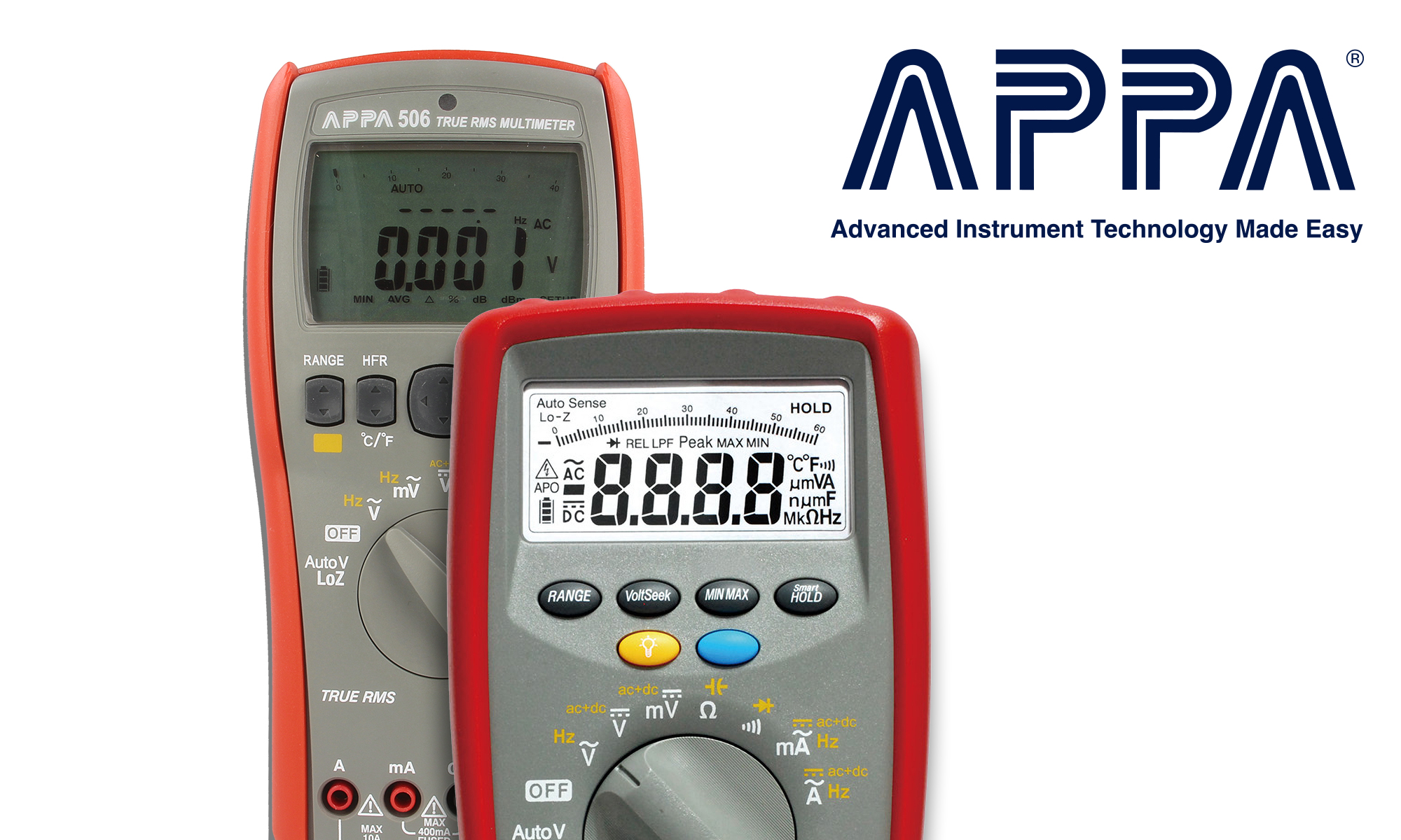 High quality multimeters by APPA