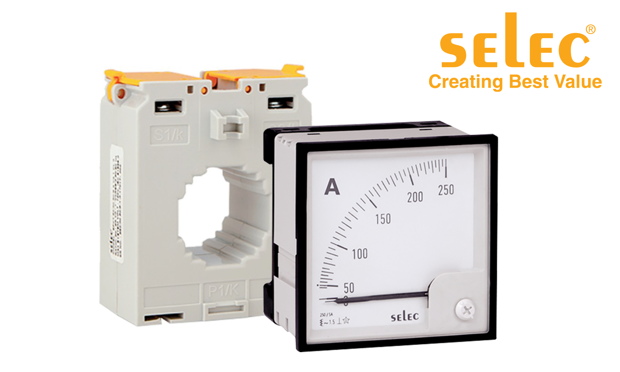 Panel meters by Selec
