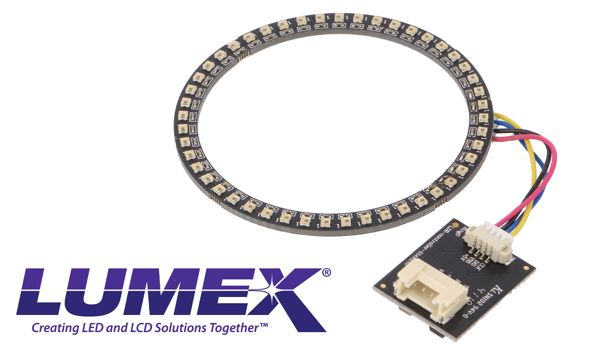 Programmable RGB LED modules by Lumex