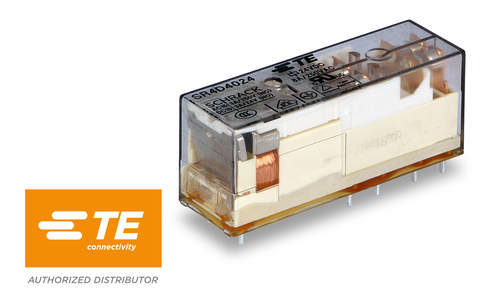 SR4D4024 safety relays by TE Connectivity