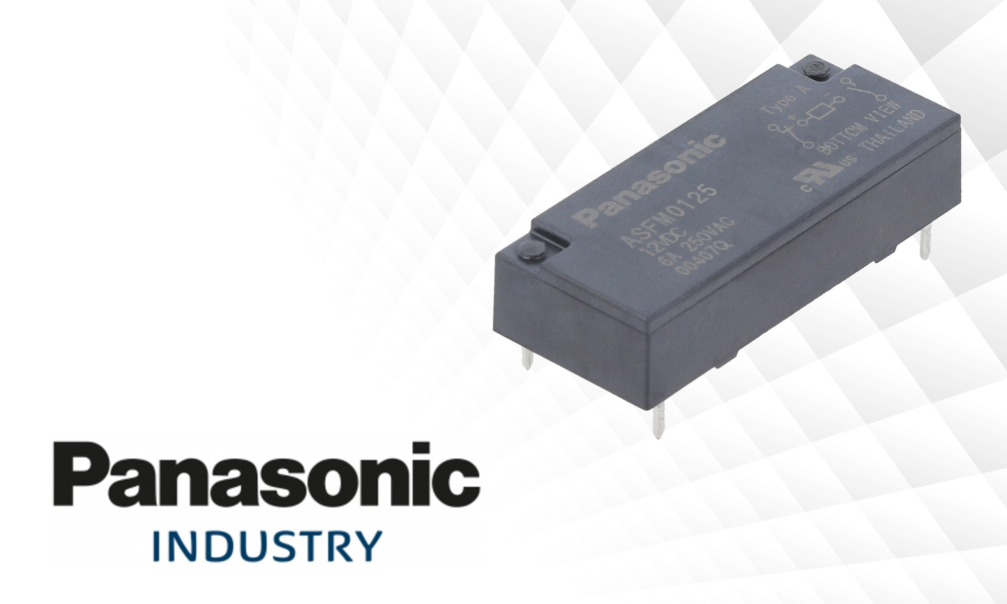 New series of safety relays from Panasonic